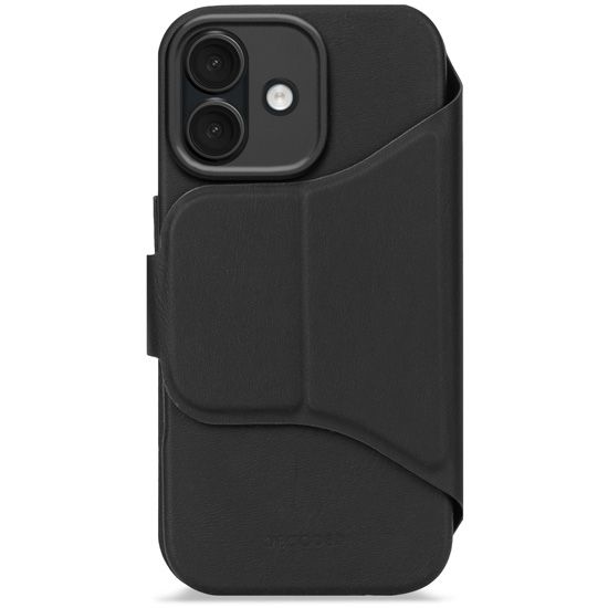 Textured Silicone Folio iPhone 17 Phantom Black - Decoded