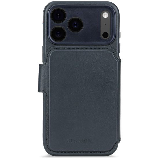 MagSafe detachable folio iPhone 17 Pro Navy Shadow - Decoded