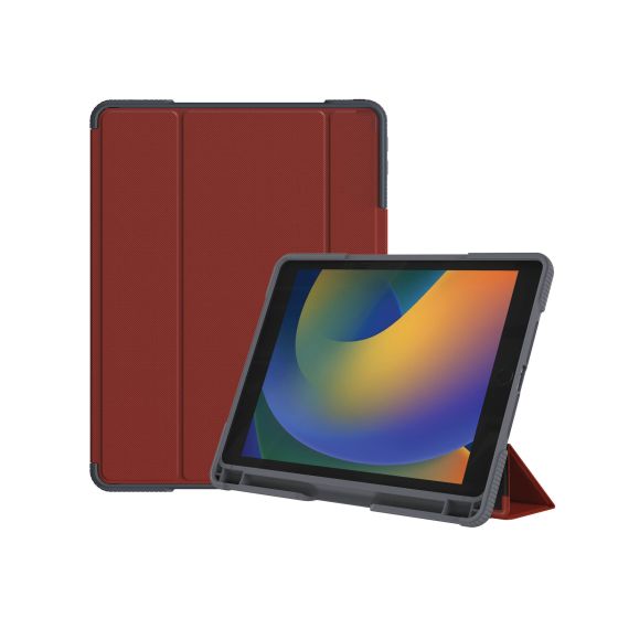 Folio Academy iPad 10.2 (7/8/9th gen) Rojo Polybag - MW