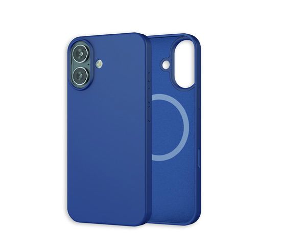 Silicon case MagSafe iPhone 16 Blue - MW