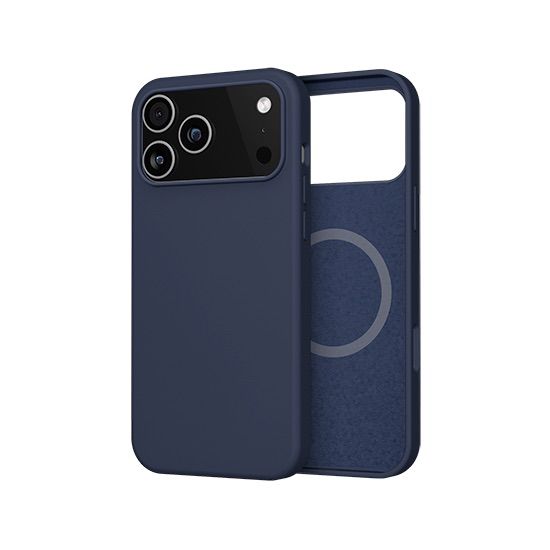 Funda de silicona MagSafe iPhone 17 Pro Max Azul - MW