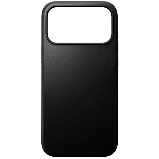 Modern Leather Funda iPhone 17 Pro Max Negra - Nomad