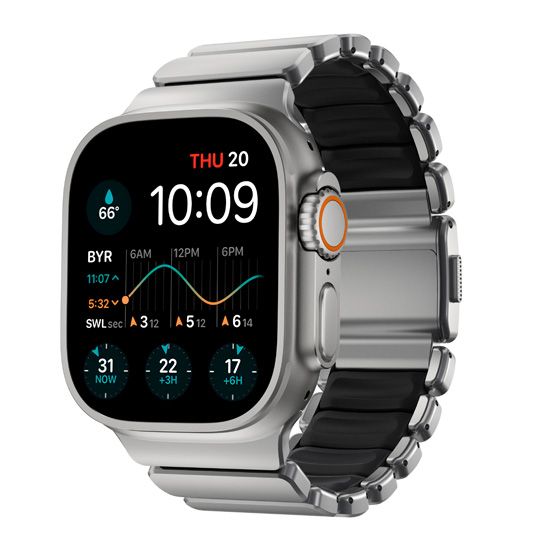 Correa Stratos 49mm Natural Titanium/Black KFM - Nomad