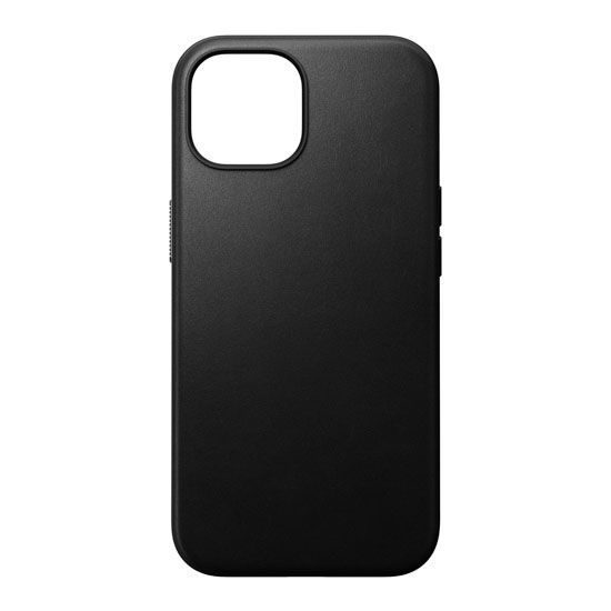Modern Leather Funda iPhone 15 Negra - Nomad