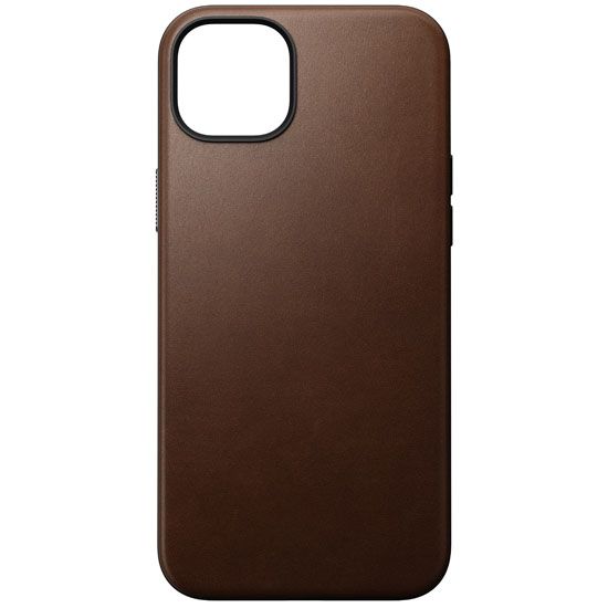 Modern Leather Funda iPhone 15 Plus Marrón - Nomad