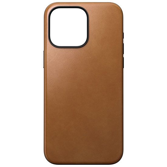 Modern Leather Funda iPhone 15 Pro Max Pro English Tan - Nomad