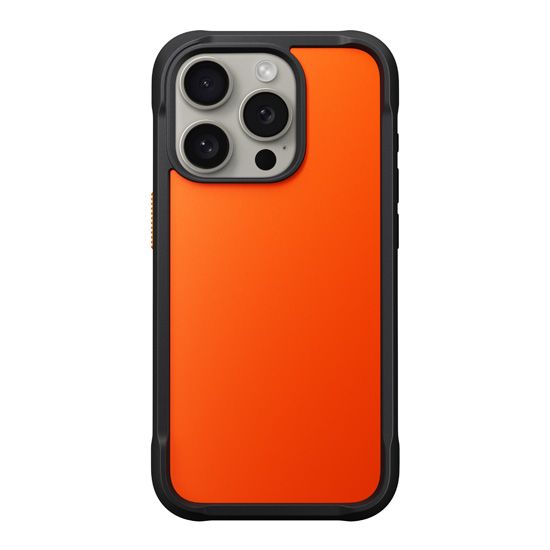 Funda Rugged iPhone 15 Pro Ultra Orange - Nomad