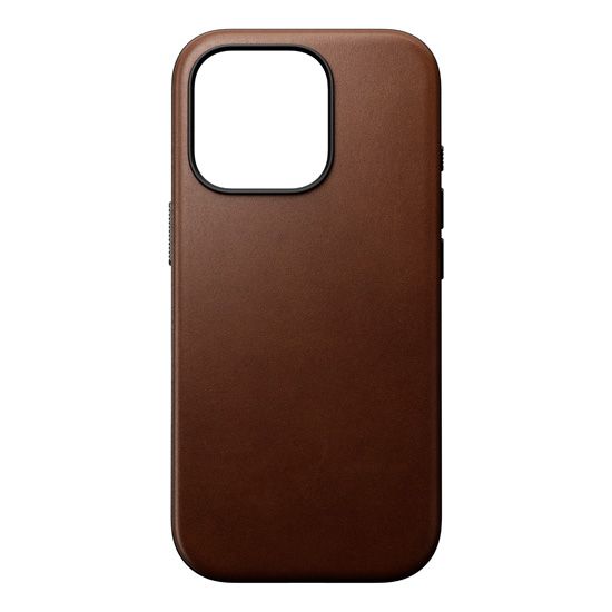 Modern Leather Funda iPhone 16 Pro Marrón - Nomad