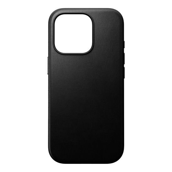 Modern Leather Case iPhone 16 Pro Black - Nomad