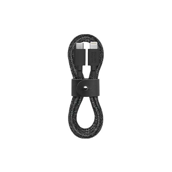 Eco Belt Cable USB-C a Lightning (1.2m) Negro - Native Union