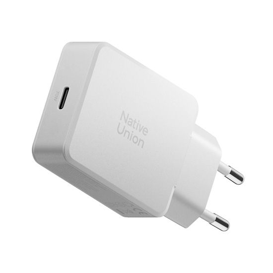 Cargador Pocket GaN 70 W Blanco - Native Union