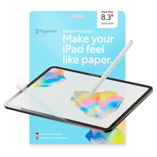 Paperlike iPad Mini 8.3 (2024/21 - 6/7th gen) - Paperlike