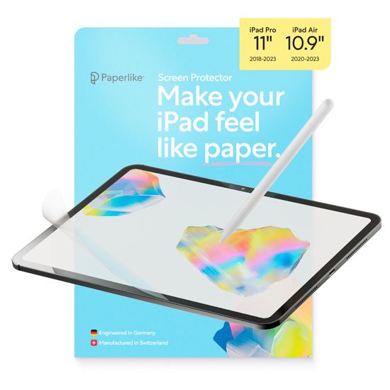 PaperLike 3 iPad Pro 11 (2018/22 -1st/4th gen)&iPad Air 10.9 (20/22 - 4th/5th gen) - Paperlike