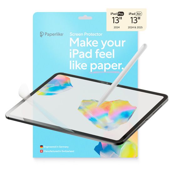 PaperLike 3 iPad Pro 13 (2025/24 - M4/M5)&Air 13 (2025/24 - M3/M2) - Paperlike