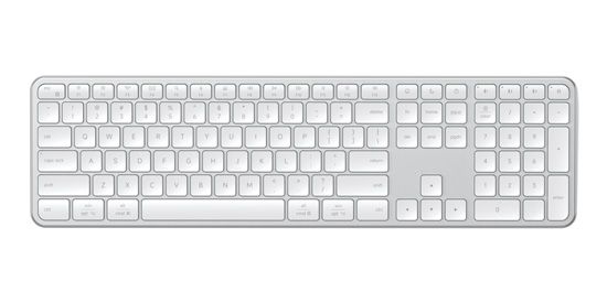 Clavier QWERTY sans fil SLIM EX3 Silver - Satechi