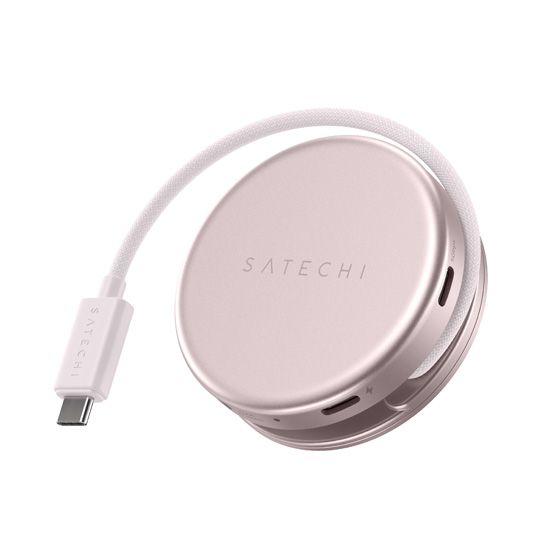 Adaptador multipuerto OntheGo 5 en 1 Blush - Satechi