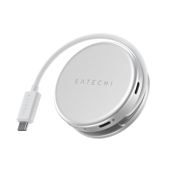 Adaptador multipuerto OntheGo 5 en 1 Silver - Satechi