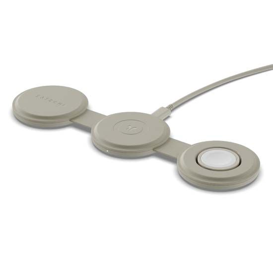 Cargador 3-en-1 OnTheGo Sand - Satechi