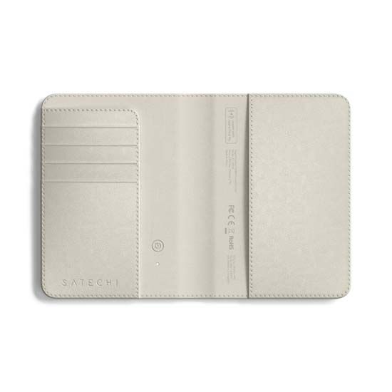 Funda para pasaporte FindAll™ Sand - Satechi