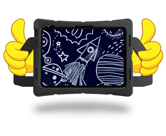 Duxling iPad 11 & 10.9 (2025/22 - 11/10th gen) Black EDU - STM