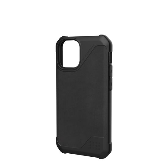 Metropolis LT iPhone 12 Mini Leather Black - UAG
