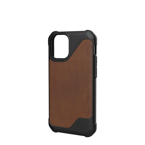 Metropolis LT iPhone 12 Mini Leather Brown - UAG
