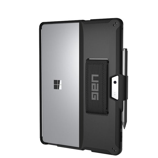 Coque Scout  Microsoft Surface Go/Go 2/Go 3/Go 4 avec sangle Noir - UAG