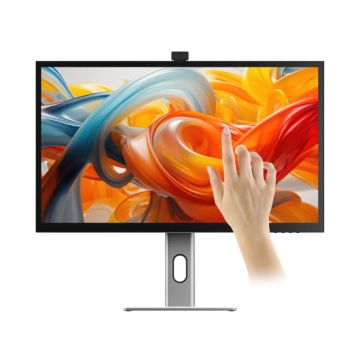 Monitor Clarity Pro Touch 27" UHD 4K con PD 65 W, cámara web y pantalla táctil