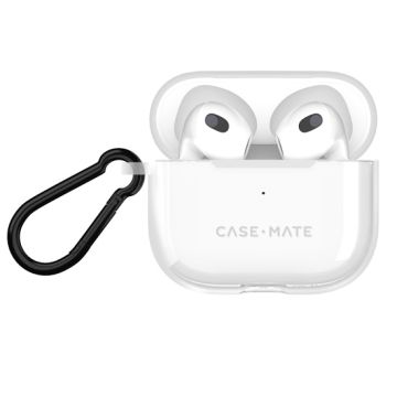 Funda TOUGH AirPods 4 Clear