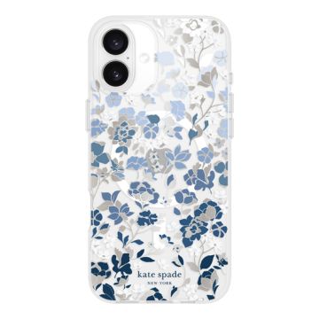 Kate Spade Flowerbed Blue Magsafe iPhone 16 Plus