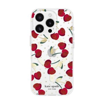 Kate Spade Cherry Dot Magsafe iPhone 16 Pro