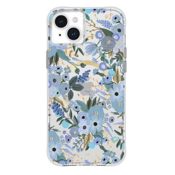 Rifle Paper Garden Party MagSafe iPhone 15 Plus Azul
