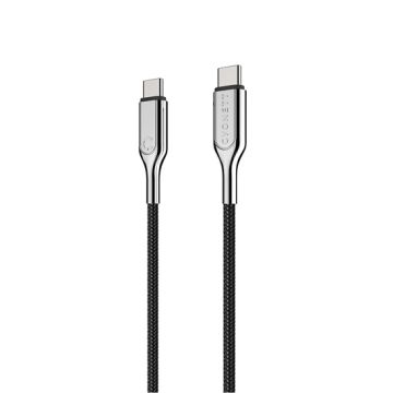 Cable ARMOURED 2.0 USB-C a USB-C (3 m) Negro