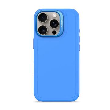 AntiMicrobial Silicone Stacks Case for iPhone 16 Pro Super Sonic