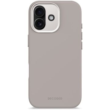 Funda Antimicrobiana de Silicona MagSafe iPhone 17 Soft Taupe