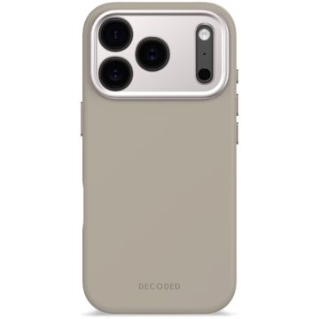 Funda Antimicrobiana de Silicona MagSafe iPhone 17 Pro Soft Taupe