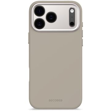 Funda Antimicrobiana de Silicona MagSafe iPhone 17 Pro Max Soft Taupe