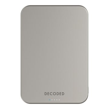 Ultra Slim Mag Wireless Powerbank 5000mAh Titanium Silver
