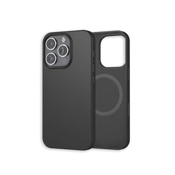 Silicon case MagSafe iPhone 16 Pro Black