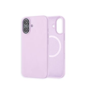 Silicon case MagSafe iPhone 16 Lilac