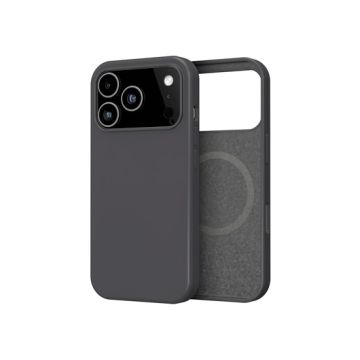Funda de silicona MagSafe iPhone 17 Pro Negra