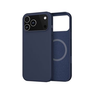Funda de silicona MagSafe iPhone 17 Pro Max Azul
