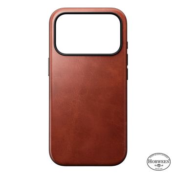 Funda de piel Modern Horween iPhone 17 Pro Olde Dublin