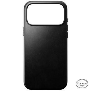 Funda de piel Modern Horween iPhone 17 Pro Max Negra