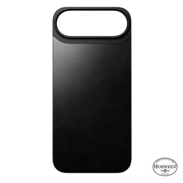 Funda trasera magnética de piel Horween iPhone Air Negra