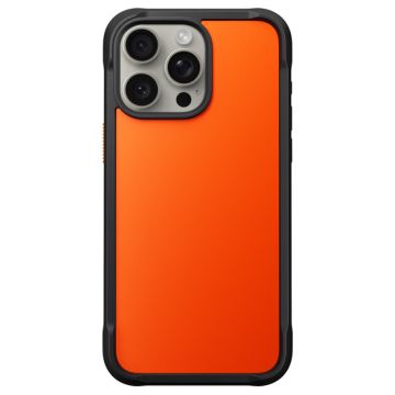 Funda Rugged iPhone 15 Pro Max Ultra Orange