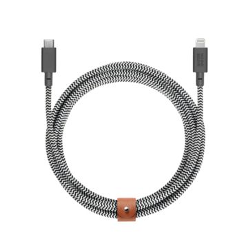 Eco Belt Cable USB-C a Lightning (3m) Zebra