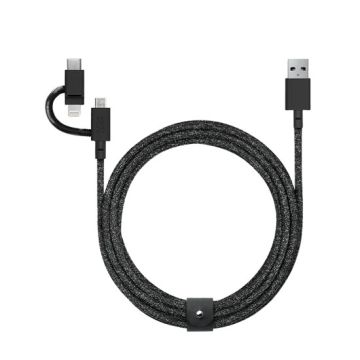 Eco Belt Cable Universal (2m) Negro