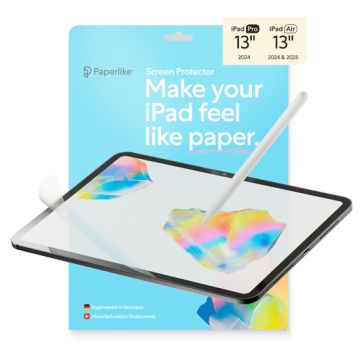 PaperLike 3 iPad Pro 13 (2025/24 - M4/M5)&Air 13 (2025/24 - M3/M2)