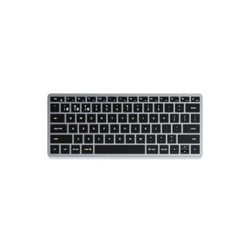 Slim x1 Bluetooth Backlit Keyboard QWERTY Space Gray